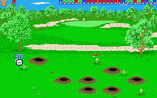 Gopher Hunt atari screenshot